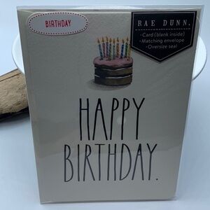 Rae Dunn HAPPY BIRTHDAY Card